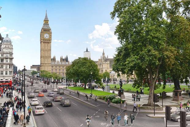How Parliament Square will look