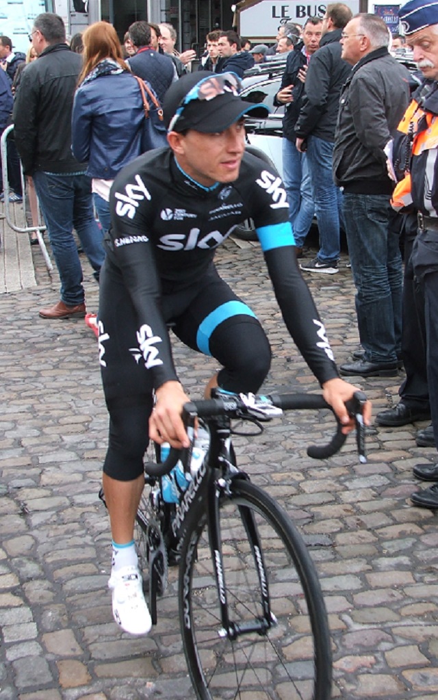 Sergio Henao finished in 7th place in Liege