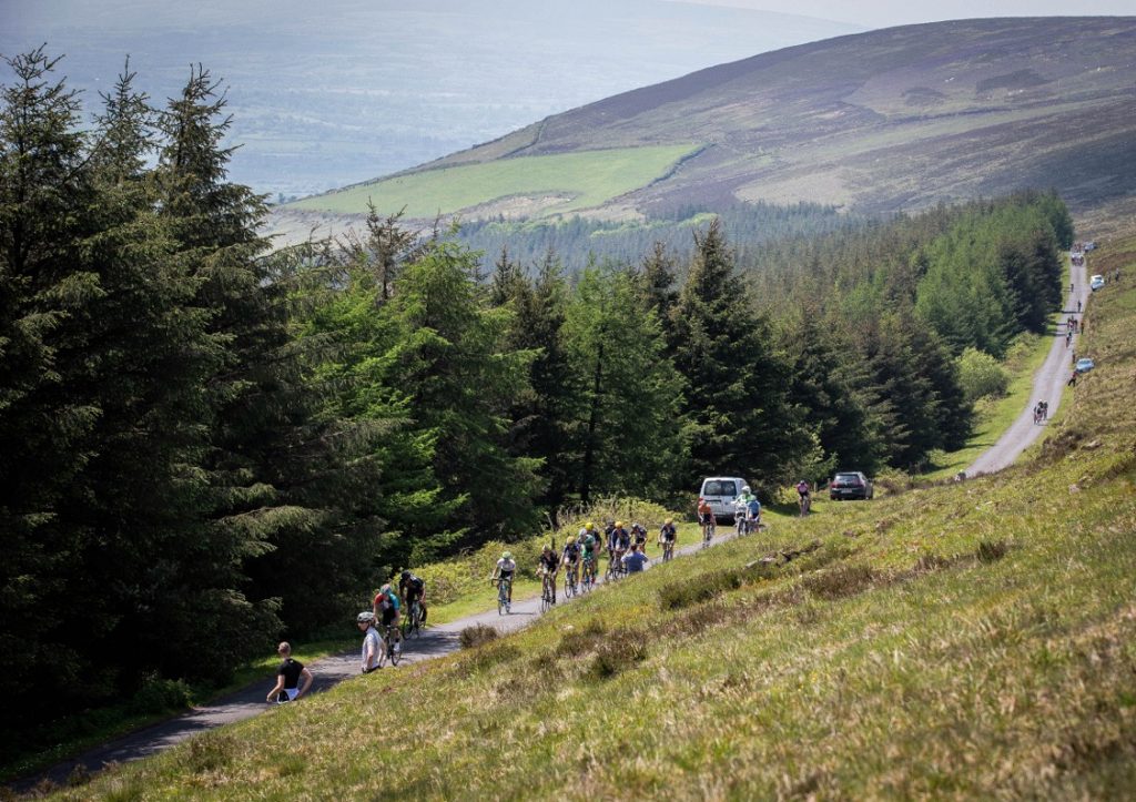 Riders on the slopes of Mount Leinster (Photo: INPHO)