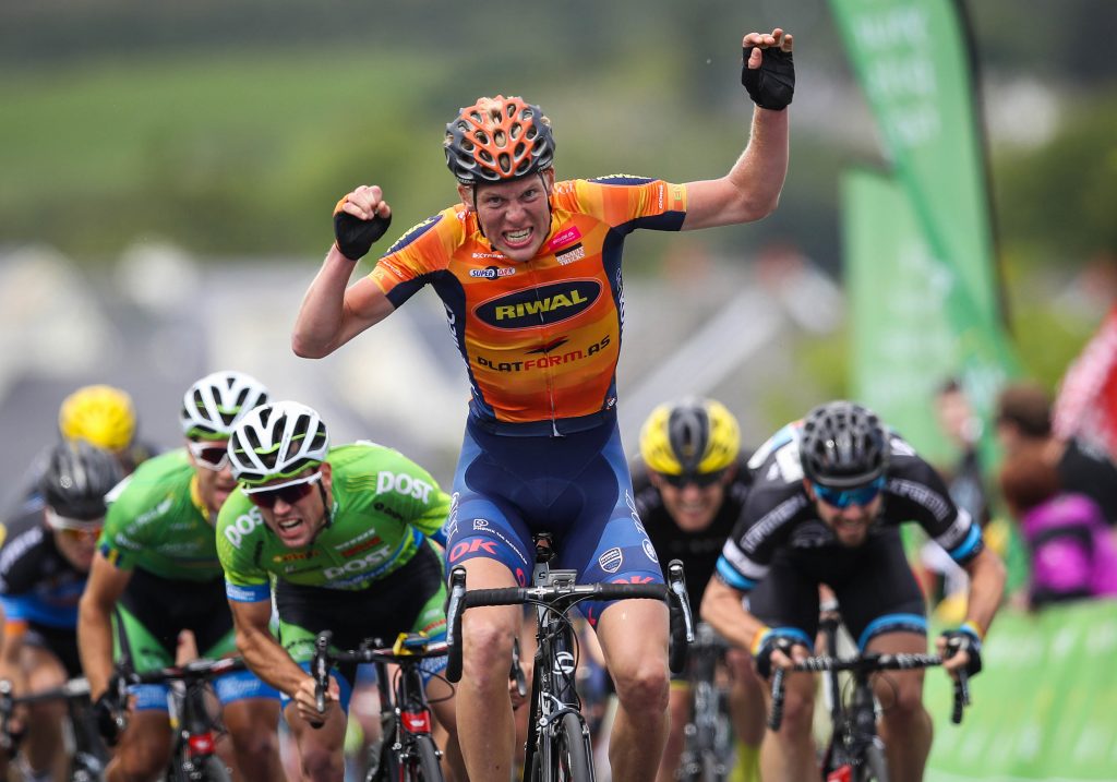 Nicolai Brochner of Denmark Riwal comes home to win An Post Rás Stage 4 Photo: ©INPHO/Ryan Byrne