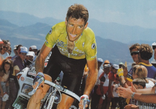 Sean Kelly in the 1989 Tour de France (Photo: Wikimedia Commons)
